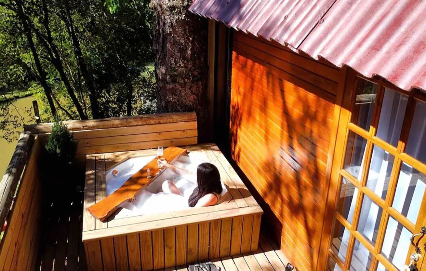 Casa Na Arvore Com Hidro, Piscina, Trilha, Cavalo Bento Goncalves Exterior photo